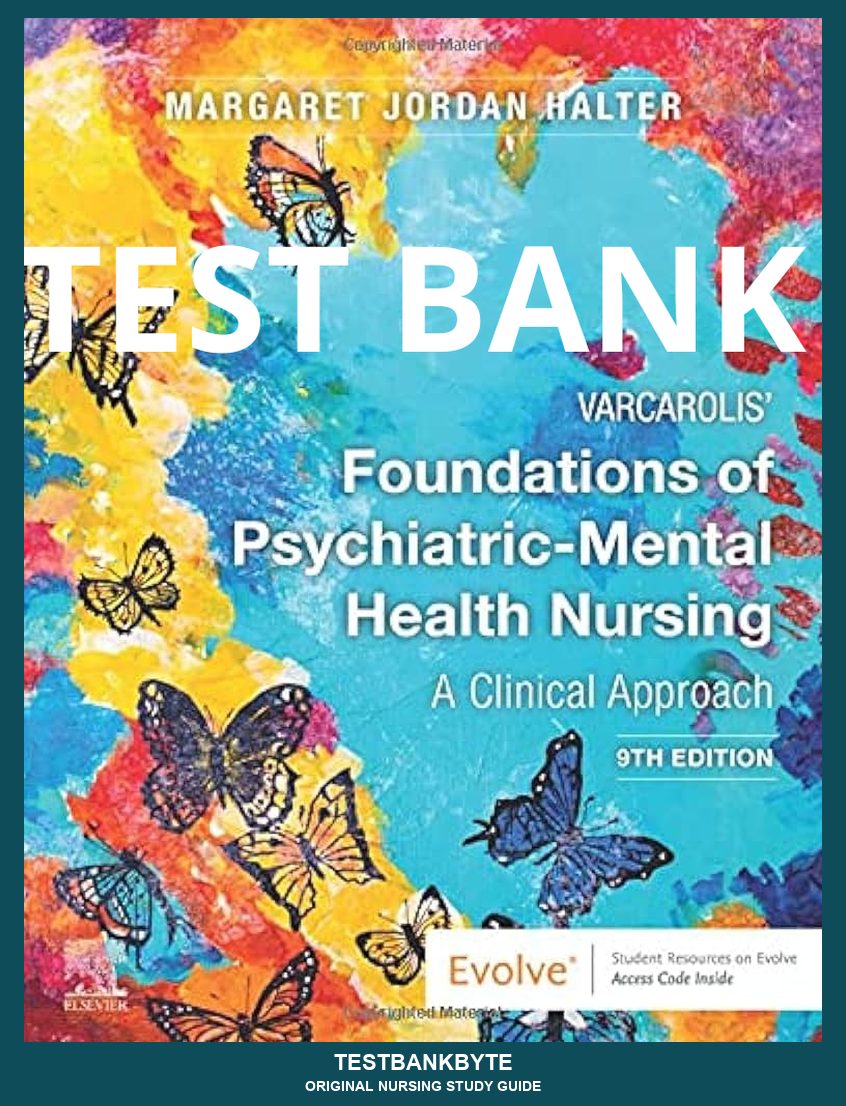 Foundations of Psychiatric-Mental Health Nursing 9th Edition — Nursing Study Guide (9th-Ed Aligned)