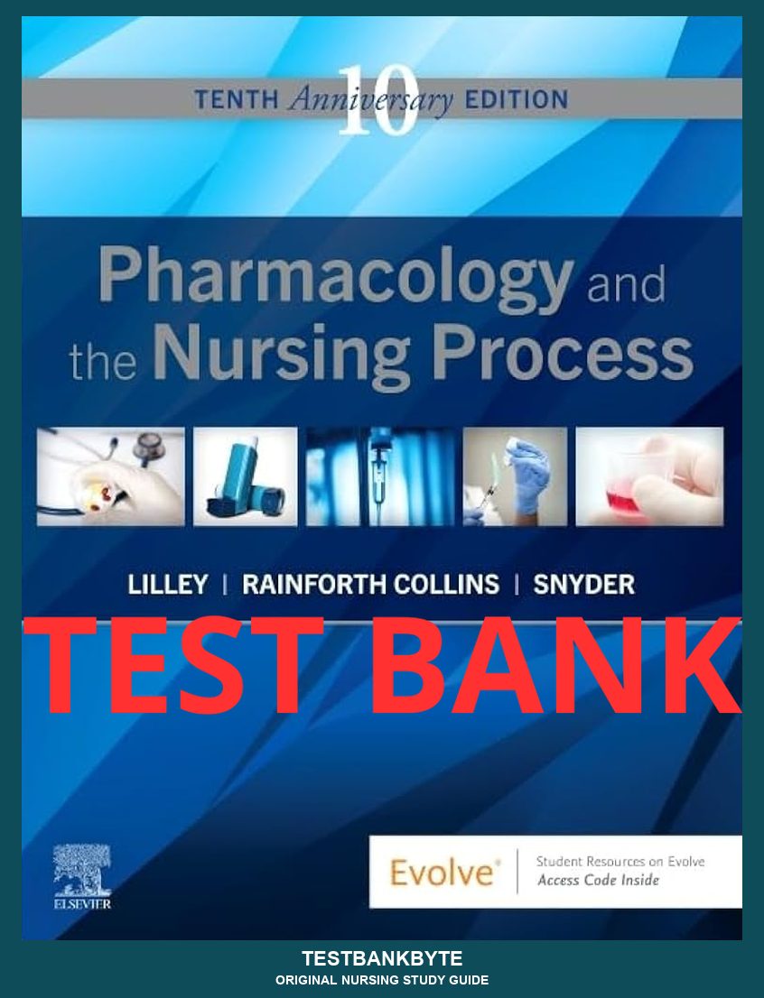 Pharmacology and the Nursing Process 10th Edition — Nursing Study Guide (10th-Ed Aligned)